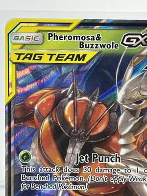 Pokémon Pheromosa & Buzzwole GX 1/214 SM-Unbroken Bonds Ultra Rare