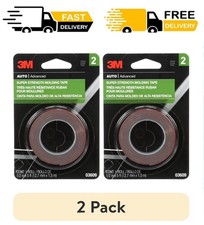  2 pack 3M Automotive Super Strength Molding Tape, Double-Sided Adhesive, 1/2"