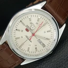 JAPAN VINTAGE REFURBISHED SEIKO 5 AUTOMATIC 6309A MENS SILVER WATCH a442793-7