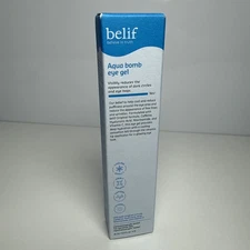 Belif Aqua Bomb Eye Gel, Caffeine, Hyaluronic Acid, Vitamin C, Niacinamide, 15ml