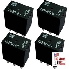 4Pcs 13500128 Relay 35A 12VDC 5-Pin Micro Multi-Purpose Relay