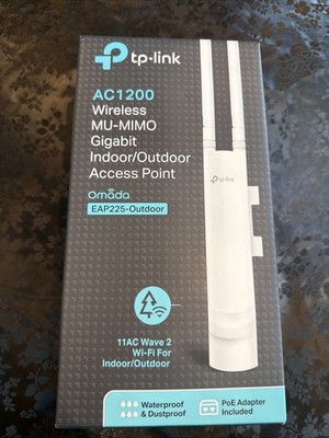 TP-Link AC1200 Wireless MU-MIMO Gigabit Indoor/Outdoor Access Point Wi-Fi Cover