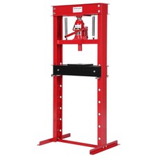 20 Ton H-frame Hydraulic Shop Press Red