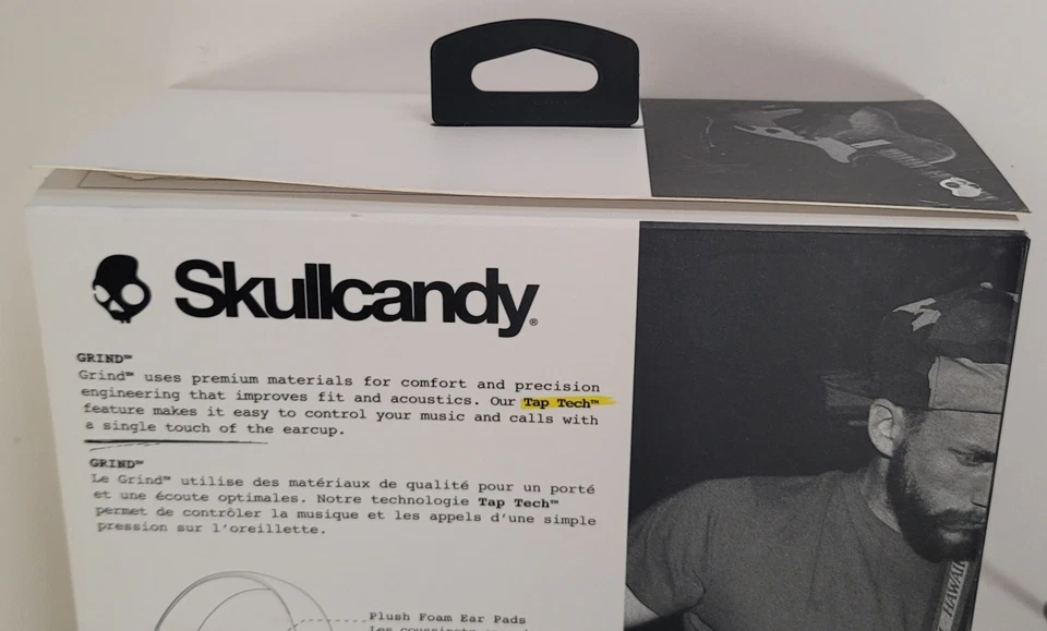 Skullcandy Grind Headphone Tap Tech White - Image 4 of 4