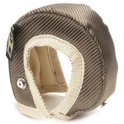 Design Engineering 010140 T3 Titanium Turbo Shield 19'' x 2.5'' Custom Fit Turb...