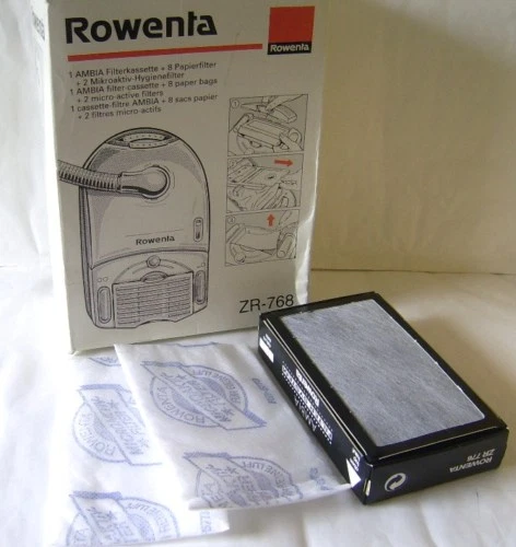 8 Sacs + Filtres aspirateur ROWENTA AMBIA ROWENTA ZR-768 - Photo 1/1