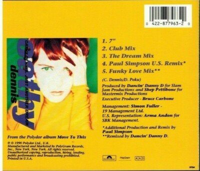 CATHY DENNIS - Just Another Dream [EP] (CD 1990) 42287796320| eBay