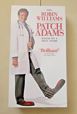 Patch Adams (VHS, 1999) - SEALED - Robin Williams - Based on a True Story