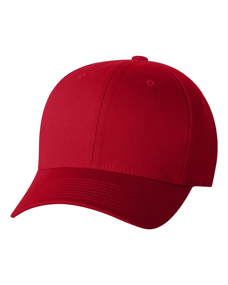 Gorra de béisbol Mercedes Benz Logo AMG Red Hat 5001 Flexfit impresa DTF S/M y L/XL Foto 3 de 4
