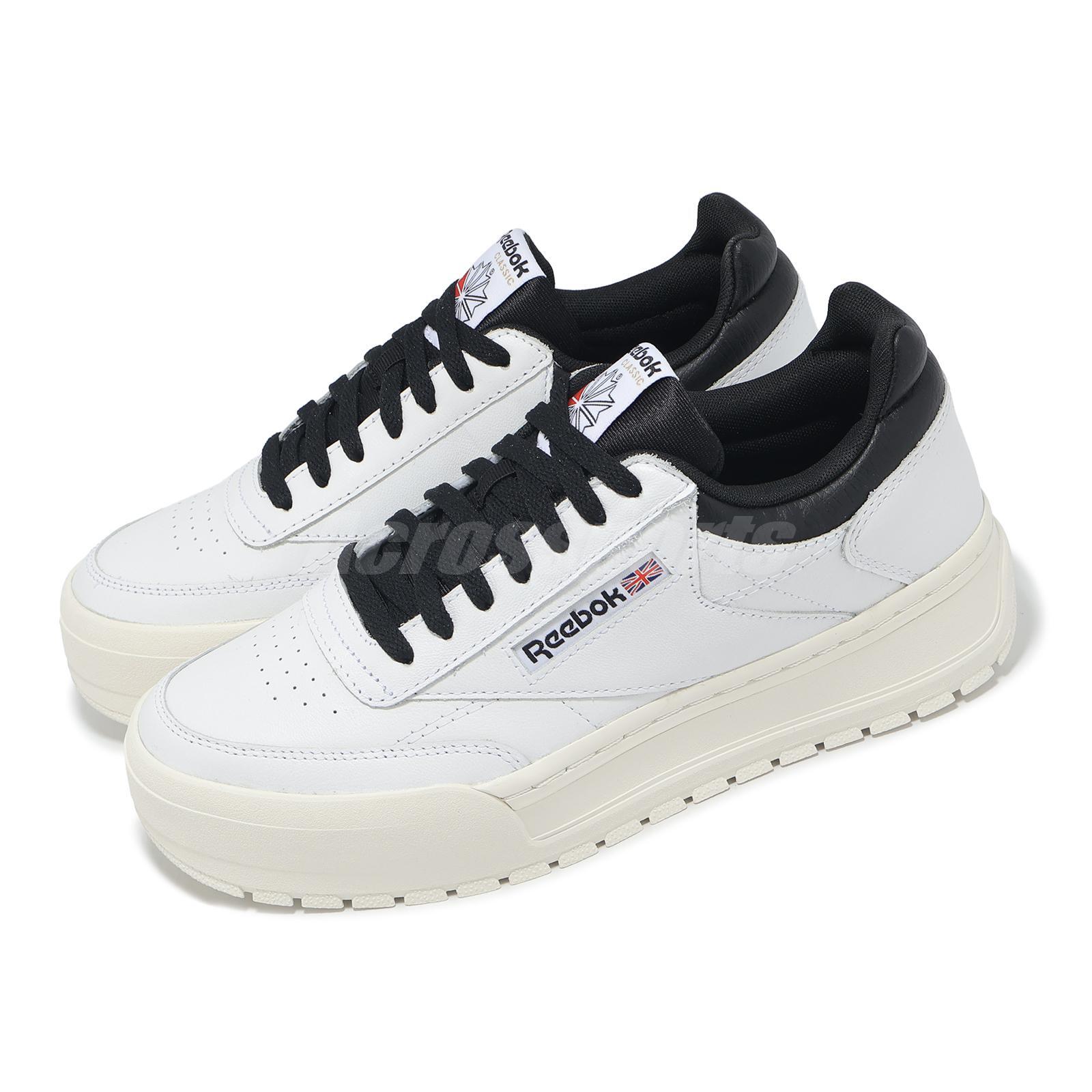 Reebok Club C Megacourt White Chalk Black Men Unisex Casual Shoes 100201238