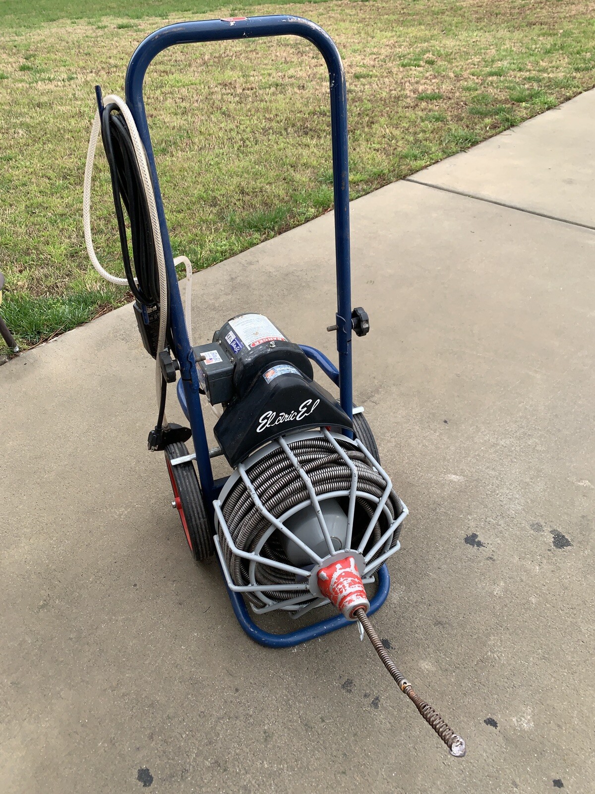 Electric Eel Z5 Drain Cleaner Auger 75’ eBay