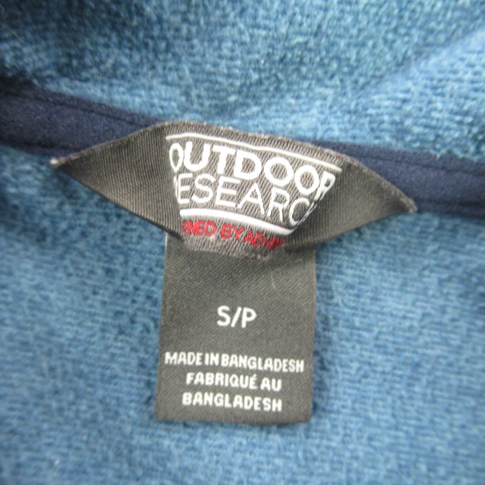 Suéter de investigación al aire libre para mujer pequeño manga larga 1/4 cremallera suéter al aire libre Foto 3 de 4