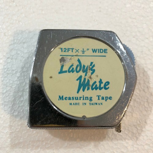 Lady's Mate tape measure 12' X 1/2"