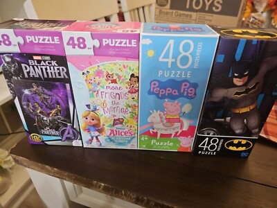 Spinmaster 48 Piece Character Puzzle Sets