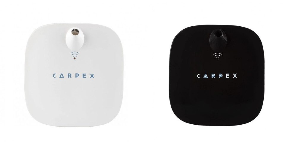 Carpex Micro Basic Bluetooth Aromadiffuser Lufterfrischer Duftgerät Weiß/Schwarz