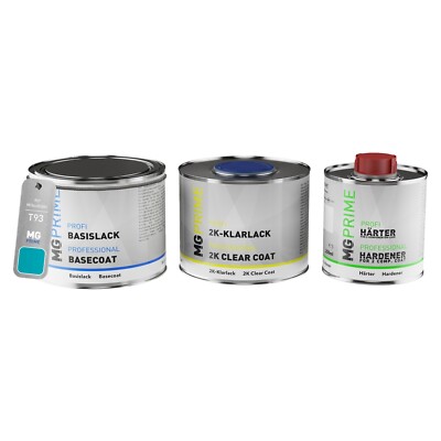 Autolack Set Dose spritzfertig für Mitsubishi T93 Tenessee Blue Metallic 1,25L