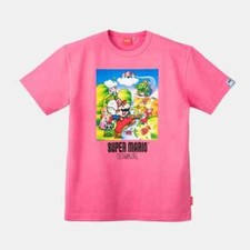 Nintendo Super Mario Bros. USA T-shirt Pink Japan New