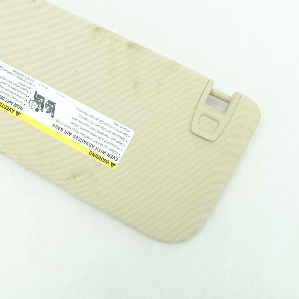 2007 2008 2009 2010 Cadillac Escalade Passenger Right Front Sunvisor Sun Visor - Image 2 of 4