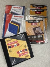 2 Pendaflex  Poly File Pockets-Letter Size, 4 3-Pack Binder Folders, 2  Binder