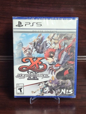 Ys 9 IX: Monstrum Nox | Deluxe Edition | Sony PlayStation 5 | PS5 **NEW SEALED**