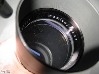 Mamiya Tele Objektiv 6,3/400 mm Mamiya-Sekor lens M42 Gewinde 