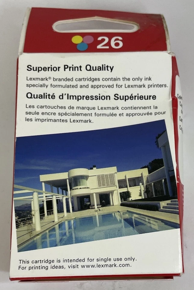 Genuine Lexmark 26 Color Ink i3 X74 X75 Z600 X1100 Z23 Z35 Brand New - Image 4 of 4