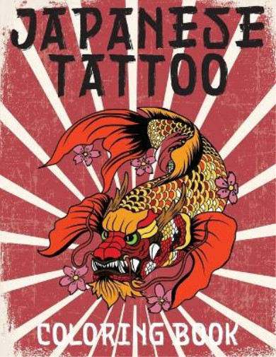 Thumbnail - Stefan Heart Japanese Tattoo Coloring Book (taschenbuch)