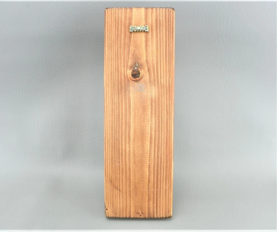 Florero rústico de madera de granja de cobre alambre de pollo botella de vidrio placa de pared colgante Foto 2 de 4