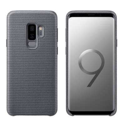 Offizielle Samsung Galaxy S9+ Hyperknit grau Rückschale/Hülle - EF-GG965FJEGWW