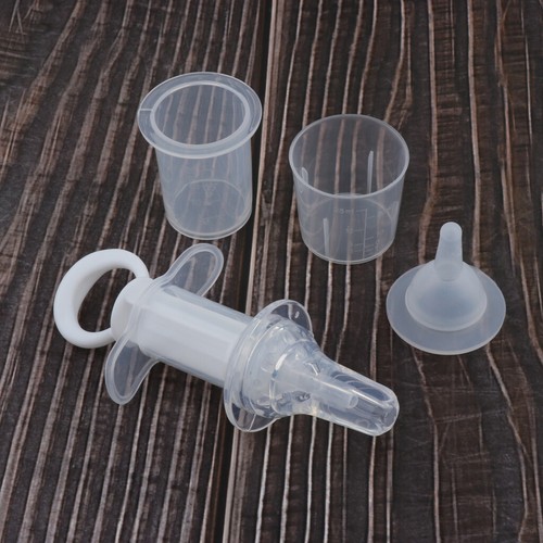 JYNVO Fütterungsspritze 5er Set - Silikon Sauger Für Kätzchen & Welpen