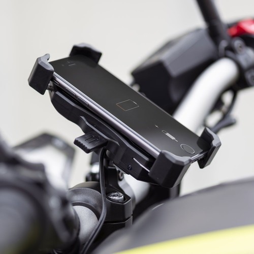PORTA TELEFONO CELLULARE PER MOTO SCOOTER SUPPORTO SMARTPHONE UNIVERSALE MIDLAND - Imagen 3 de 9