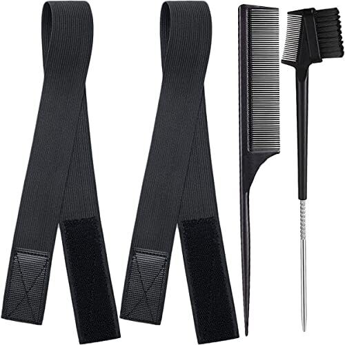 Elastic Bands For Wig Band For Edges 2 Pcs Elastic Band For Lace Frontal Melt