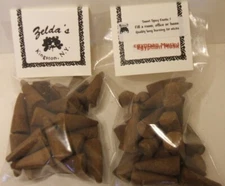 Zelda's Incense Cones Egyptian Musk Fruit Spice Choose Scent Quantity 30 or 100 
