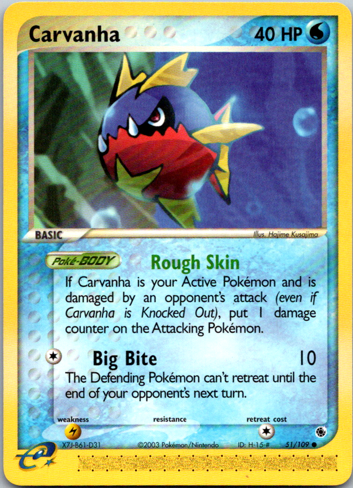 Pokemon Ruby & Sapphire EX Set - Choose Your Card 2003 Vintage E-Series ...