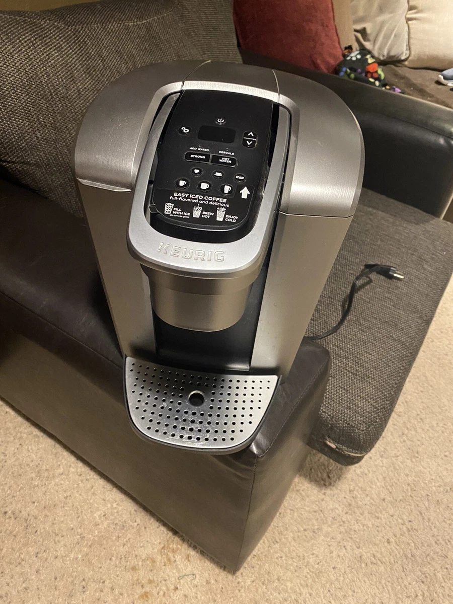 Keurig - K-Elite Single-Serve K-Cup Pod Coffee Maker - Brushed Slate