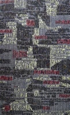 Tapis Tissé À La Main 150x240 Charbon Brillant En Laine Salon SH261 - Photo 1/4