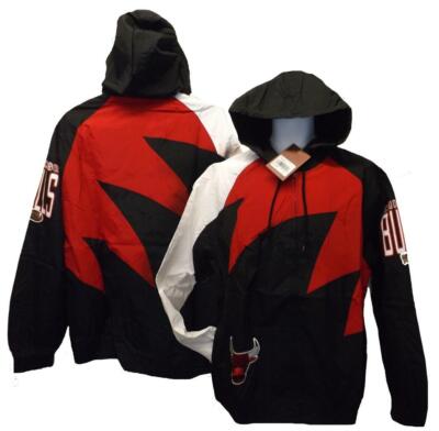 New Chicago Bulls 1996 Finals Mens Sizes Mitchell & Ness Shark Tooth Jacket $120