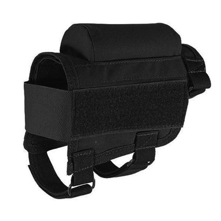 Tactical Gun Cheek Rest Pouch Military Rifle Bullet Holder Bag Ammo Carrier Case - Image 4 of 4