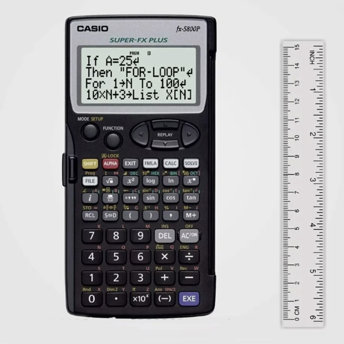 Casio FX-5800P Scientific Program Calculator Graphic Calculator 10