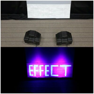 U`King UV Schwarzlicht PAR Strahler 36 LED, 72W Mit DMX-Steuerung – Für Disco & Bühne
