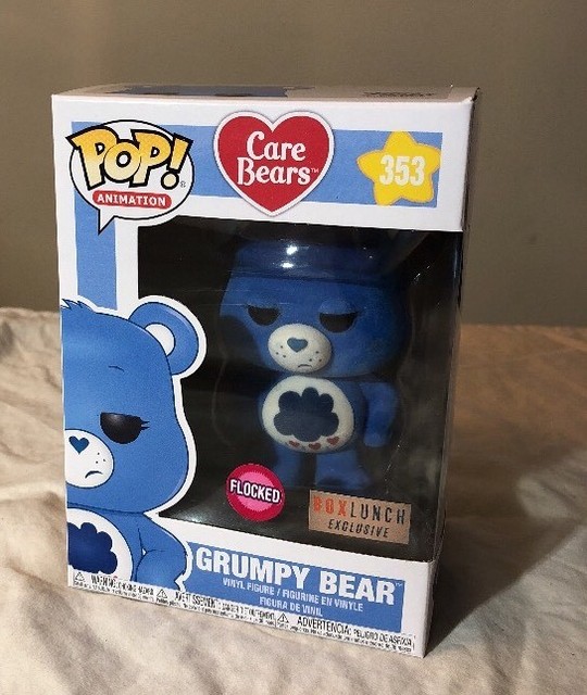 Funko Grumpy Bear Box Lunch Exclusive Care Bears Pop 353 Flocked **IN HAND* | eBay