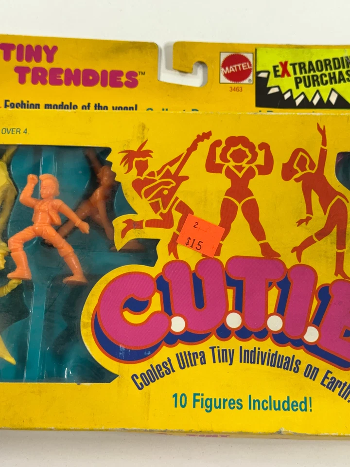 Mattel C.U.T.I.E. 1986 de colección Figuras de acción Cutie Muscle Toy M.U.S.C.L.E. Foto 4 de 4