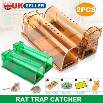 Humane Mouse Traps - 2 Pack - Live Catch and Release - #1 Best Selling Mousetrap