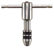 GENERAL #160R T-HANDLE TAP WRENCH RATCHETING, REV, FITS TAP SIZES  No.0-8 -NEW