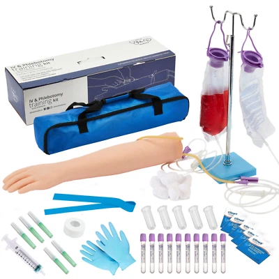 KITS OF MEDICINE Phlebotomy Kit | Practice IV & Venepuncture Procedures | Nurse & Medical Student