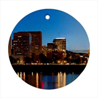 #ad #ad City of Portland Oregon Christmas Ornament Souvenir Travel Gift $13.98