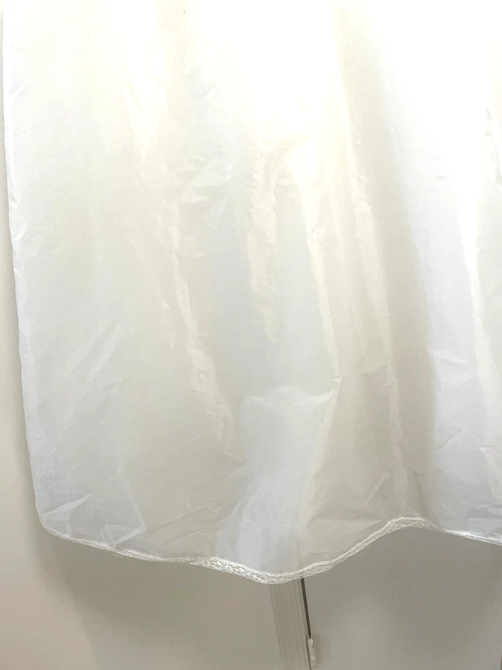 Enagua larga blanca Crinoline talla 8 vintage años 60 Foto 2 de 4