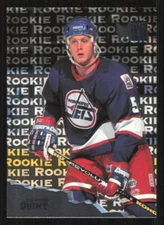 1995 Fleer Metal DERON QUINT Ice Hockey card #188 WINNIPEG JETS