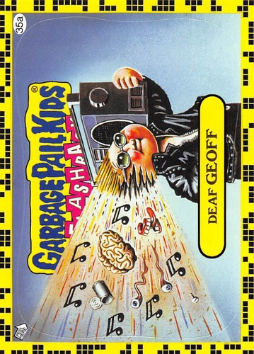GARBAGE PAIL KIDS 2011 FLASHBACK SERIES 2 PICK-A-CARD YELLOW BASE STICKERS TOPPS - Picture 138 of 321
