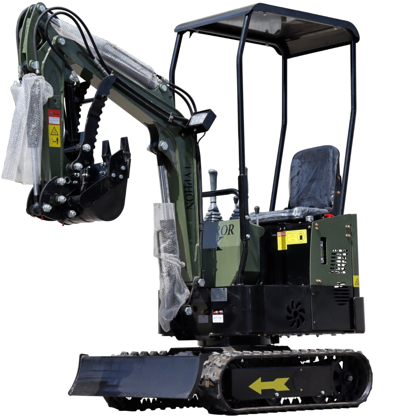 Free Ship Mini Excavator 1 Ton Digger 13.5hp Gas Tracked Crawler B&S EPA Engine